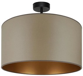 Brilagi - Lampadario a plafone OREGON ROLLER VEGE 1xE27/15W/230V diametro 45 cm grigio