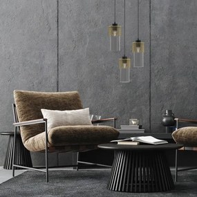 Lampadario a sospensione con filo GLAM 3xE27/60W/230V