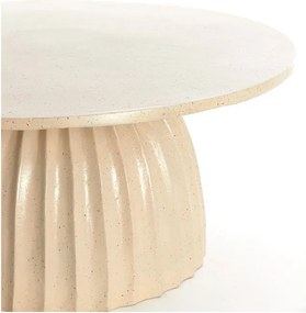 Tavolino rotondo in metallo ø 70 cm Veglia - Light &amp; Living