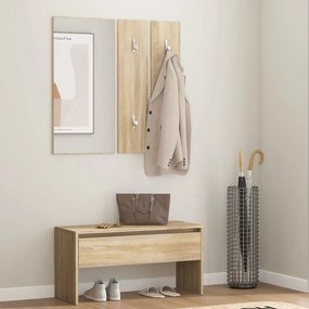 Set Di Mobili Da Corridoio Rovere Sonoma İn Legno Multistrato /