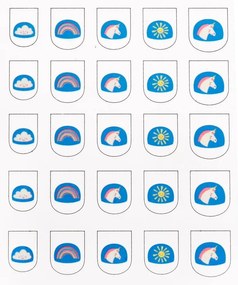 Giocattolo creativo Magical Unicorn – Nail stickers – Rex London