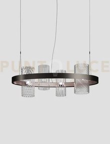 Armonia sospensione ov1 multicolore 3 nickel nero satinato rame sat...