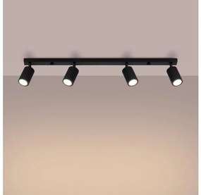 Brilagi - Faretto CRESTO 4xGU10/10W/230V nero