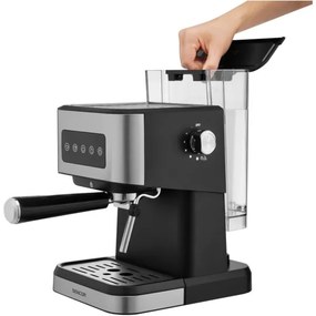 Sencor - Macchina da caffè espresso a leva 1050W/230V nero/cromo satinato