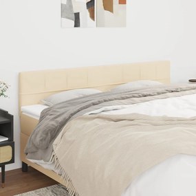 Testiera 2 Pz Crema 100x5x78/88 Cm İn Tessuto /