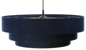 Lampadario su filo TRINITI 1xE27/60W/230V blu/giallo