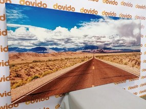 Stampa su tela – Sentiero nel deserto