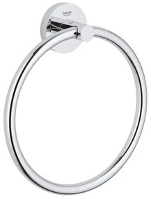 GROHE 40365001 - Portasciugamani ESSENTIALS 18 cm, cromo lucido