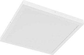 Plafoniera LED 24/35/40W IP20 40x40cm CCT Quadrata - Bianca