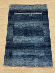 Loribaft Tappeto persiano 130 x 80 Blu (Iran) Annodato A Mano