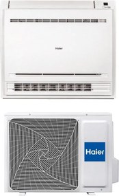 Climatizzatore Condizionatore Haier Console Pavimento Inverter 9000 Btu AF25S2SD1FA R-32 Wi-Fi Optional con Telecomando di Serie - Novità