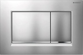 Geberit 115.883.JQ.1-Pulsante di scarico Sigma30 24,6x16,4 cm cromo satinato / cromo lucido