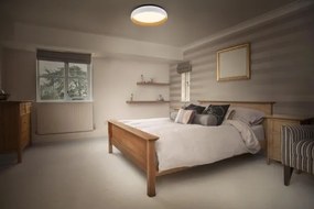 Osram - plafoniera LED dimmerabile ORBIS LIVIA LED/36W/230V Ø 52 cm bianco/marrone