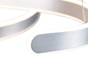 Lampada a sospensione acciaio LED dimm 3 livelli - FRANK