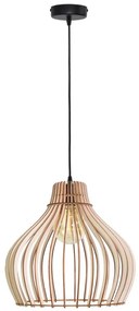 Lampadario su corda BARREL 1xE27/24W/230V diametro 38 cm