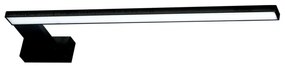 Lampada da parete per bagno SHINE LED/11W/230V 45 cm IP44 nera
