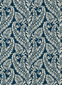 Clarke & Clarke Carta da parati Regale - Denim