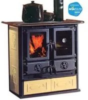 cucina a legna rosetta bii 7,2 kw liberty panna - misure cm.88,5x57,2x84,3h. - peso kg.153 fer83362