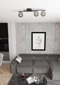 Lampada da soffitto in acciaio KAIRO 3 da interno 3xE14