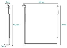 Lionelo - Barriera di sicurezza TULIA nero