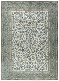 Kashan Tappeto 300x410 Beige (Iran) Annodato A Mano