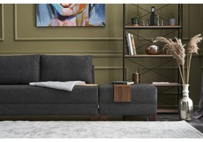 Divano angolare antracite (angolo sinistro) Fly - Balcab Home