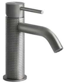 Miscelatore lavabo monocomando senza scarico steel brushed 239 Cesello 54402 Gessi