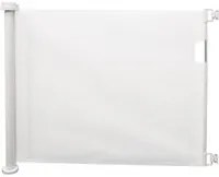 Cancelletto Bambini Barriera di Protezione Riavvolgibile 130x8x88 cm Fadi Bianco