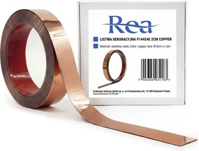 Listello decorativo autoadesivo Rea P14454E 2cm Copper