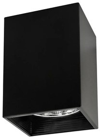 Faretto JUPITER 1xE27/20W/230V 13,7x13,7 cm nero