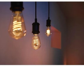 Lampadina LED dimmerabile Philips Hue WHITE FILAMENT ST64 E27/7W/230V 2100K