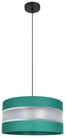 Lampadario su corda  CORAL 1xE27/60W/230V d. 40 cm verde