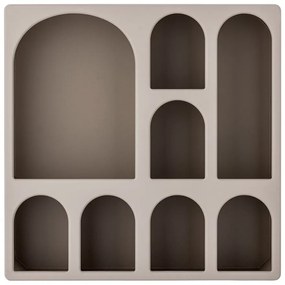 Mensola greige con ripiani multipli 48 cm Graphia – Bloomingville