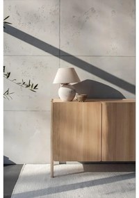 Cassettiera di colore naturale in rovere massiccio 220x85x42 cm Dvor – Gazzda