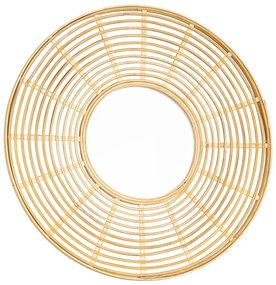 Eglo 425029 - Specchio da parete MITSUKE Ø 55 cm in bambù