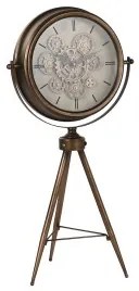 Orologio Home ESPRIT Metallo Cristallo 43 x 30 x 85 cm