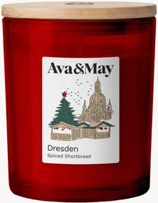 Candela profumata Dresden (vaniglia, cardamomo & mandorla)