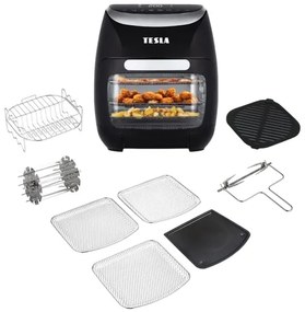 TESLA Electronics AirCook - Friggitrice digitale multifunzionale ad aria calda 11 l 2000W/230V