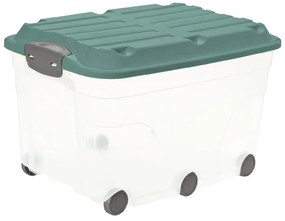 Scatola di plastica con coperchio Roller - Rotho