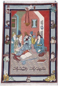 Tabriz Tappeto persiano 100x140 (Iran) Annodato A Mano
