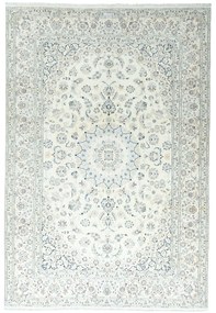 Nain Tappeto persiano 370x250 Beige (Iran) Annodato A Mano