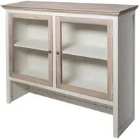 Mobile credenza Aleria 140x120x40 cm bianco