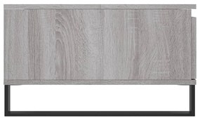 Tavolino da Salotto Grigio Sonoma 90x60x35 cm Legno Multistrato