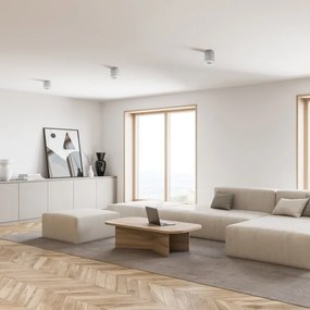 Zuma Line 20038-WH - LED RGBW dimmerabile faretto RONDOO 1xGU10/6W/230V bianco + telecomando