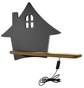 Apparecchio grigio per bambini House - Candellux Lighting