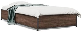 Giroletto Rovere Marrone 75x190 Cm Legno Multistrato E Metallo /