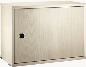 Armadietto con anta battente String System, larg. 58 x prof. 30 cm