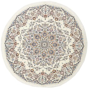 Nain Tappeto 150 x 150 (Iran) Annodato A Mano