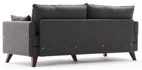 Divano letto antracite 208 cm Bella - Balcab Home