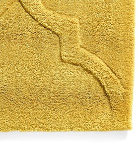 Tappeto giallo Puro, 150 x 230 cm Hong Kong - Think Rugs